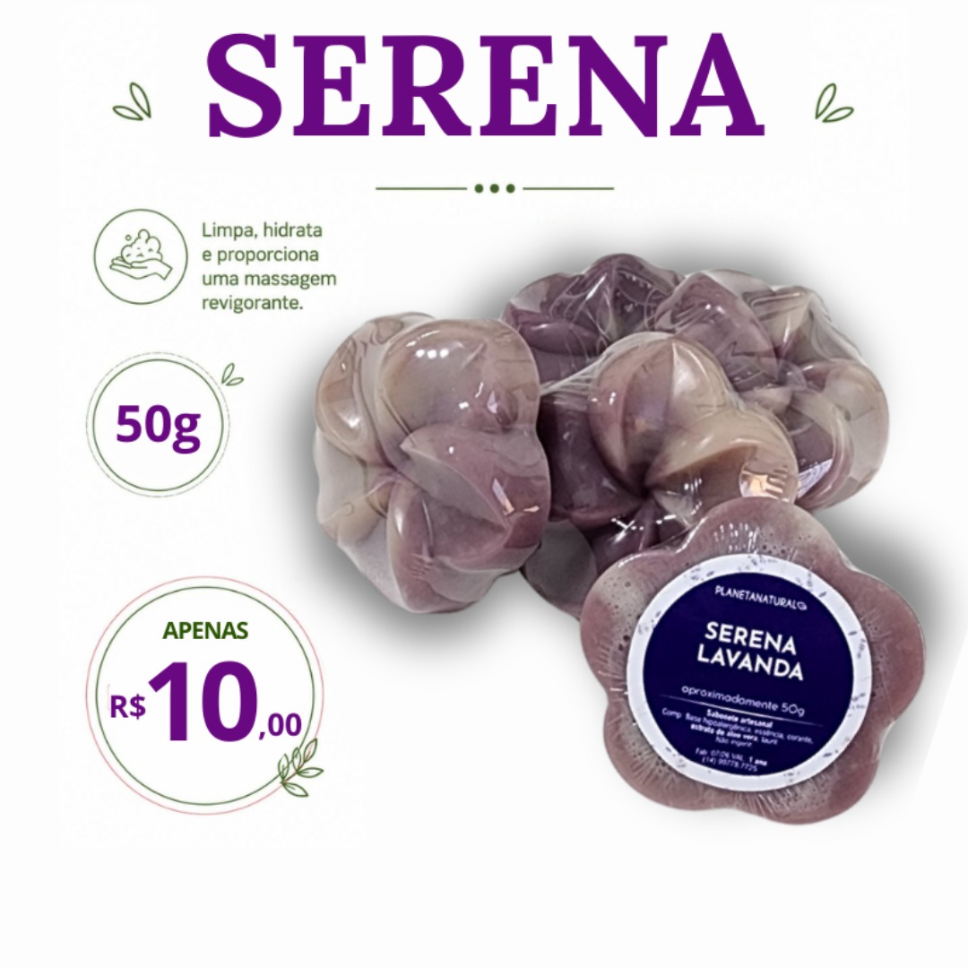 Sabonete Flor SERENA Lavanda