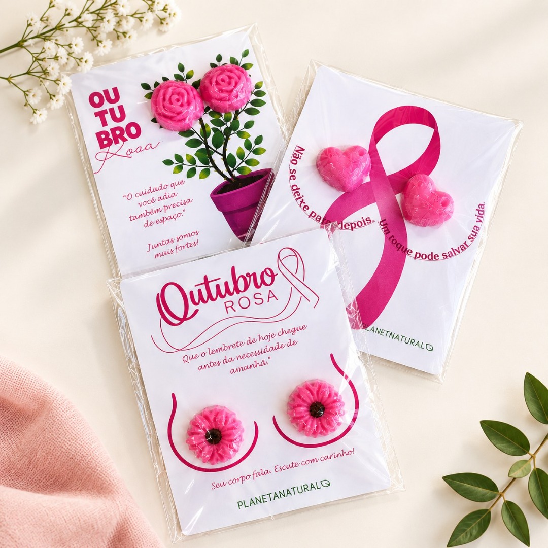 Lembrancinha Outubro Rosa