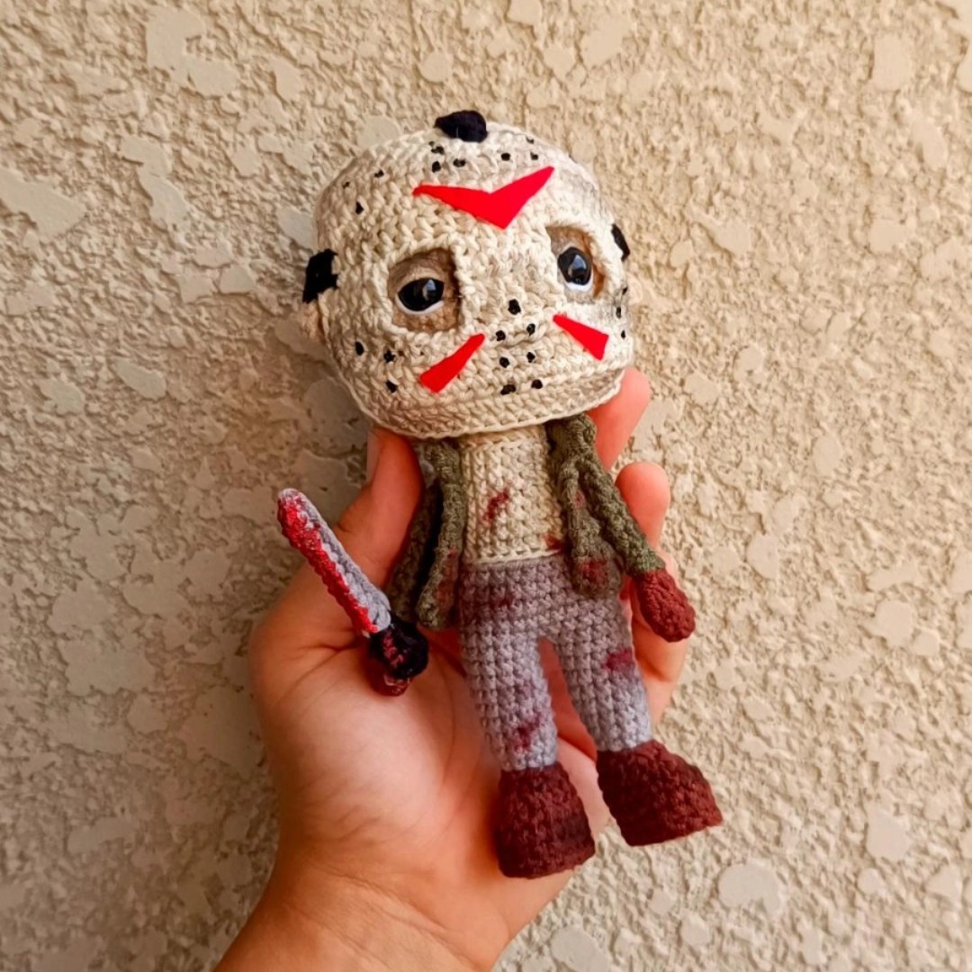 Jason Voorhees (Sexta-feira 13) amigurumi