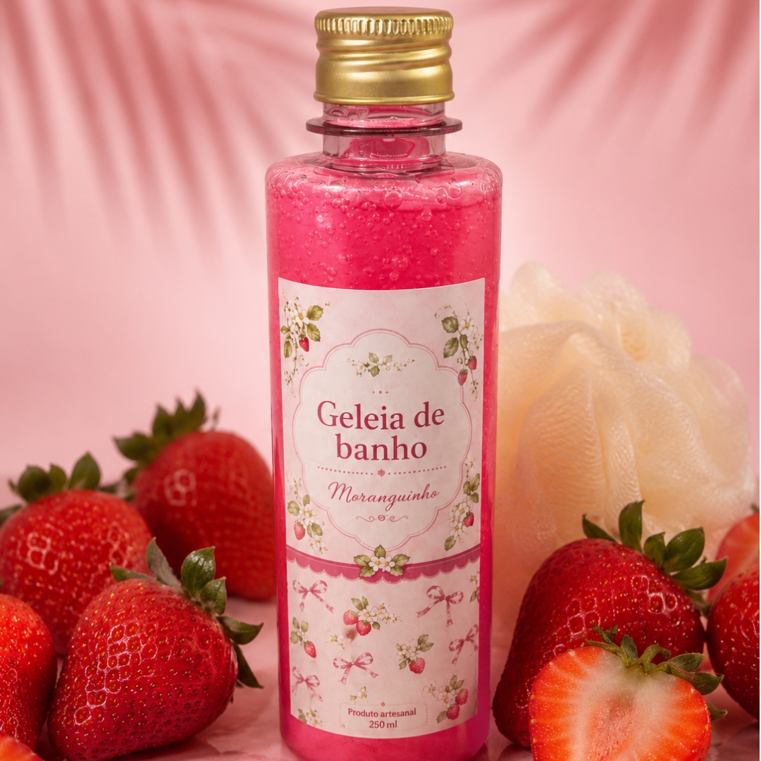 Geleia de Banho Moranguinho 250 ml