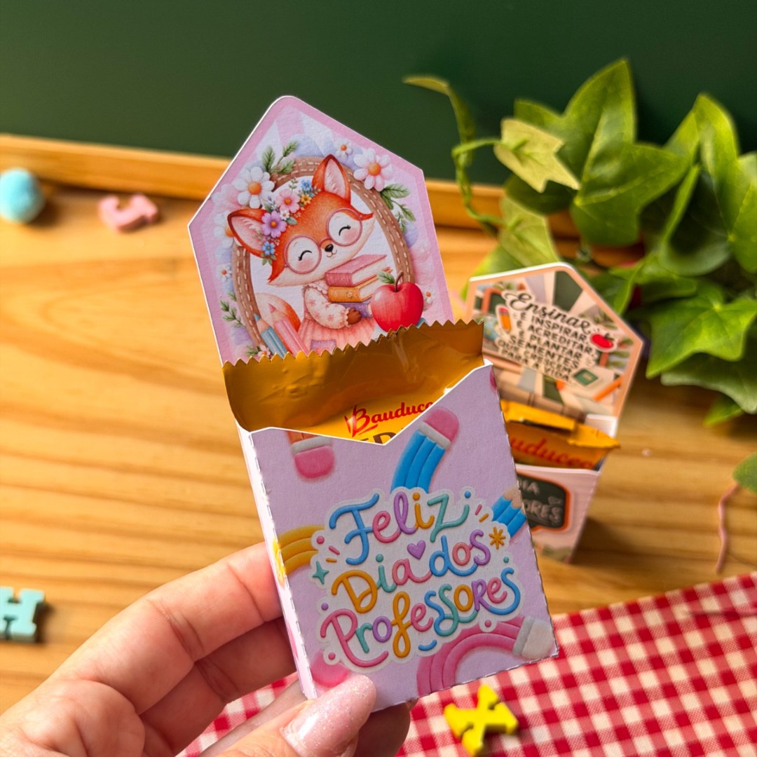 Mini caixa bolinho