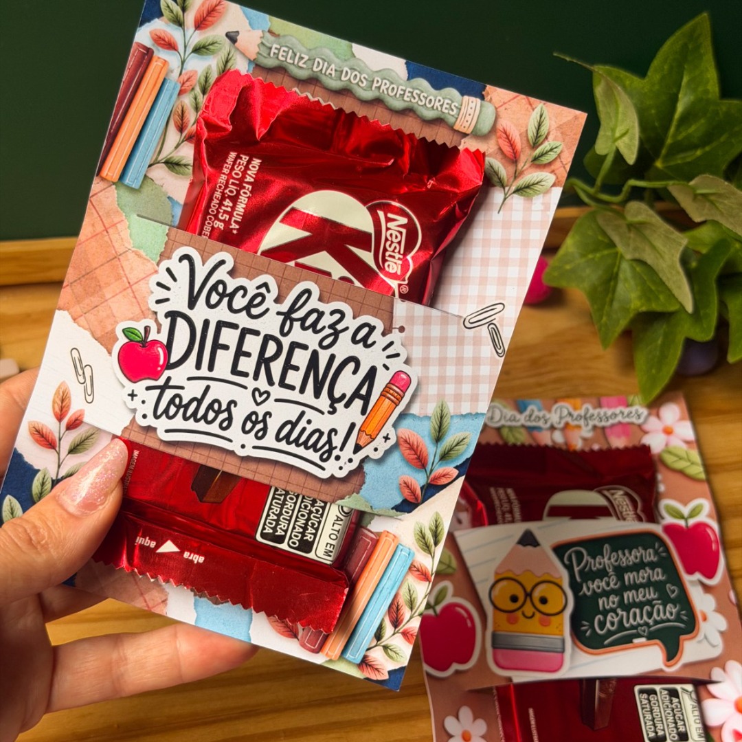 Card para Kit Kat