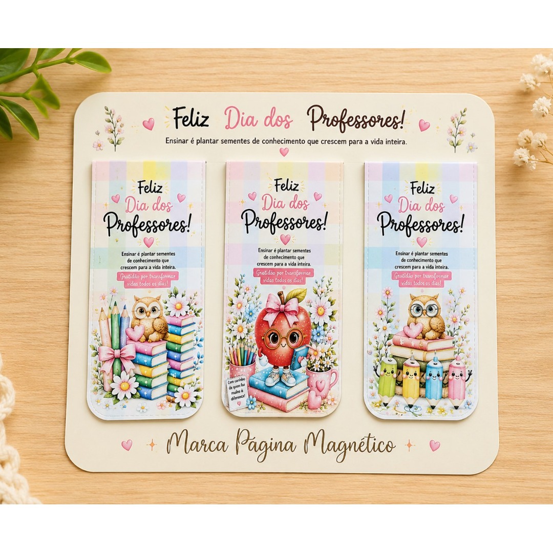 Trio Marca página magnético