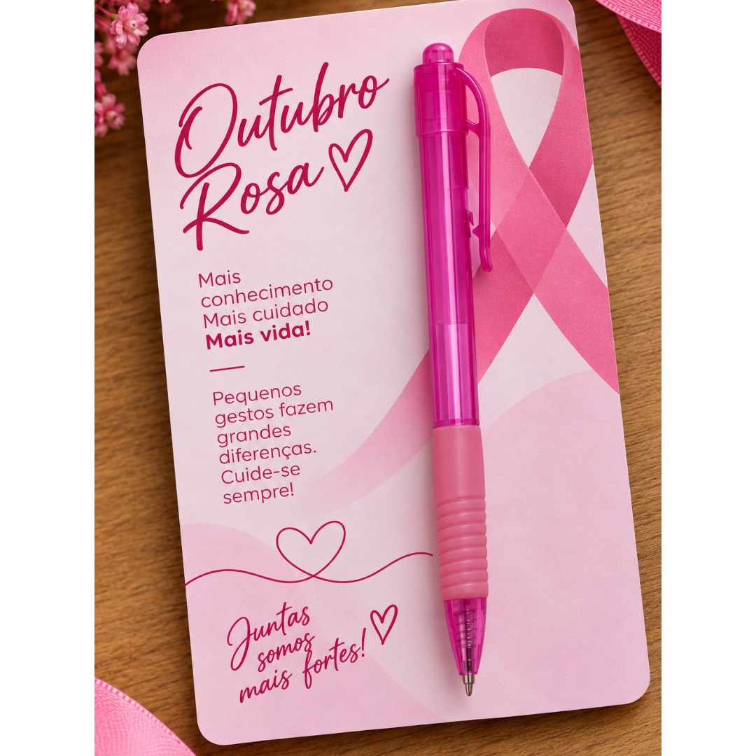 Card + Caneta personalizada