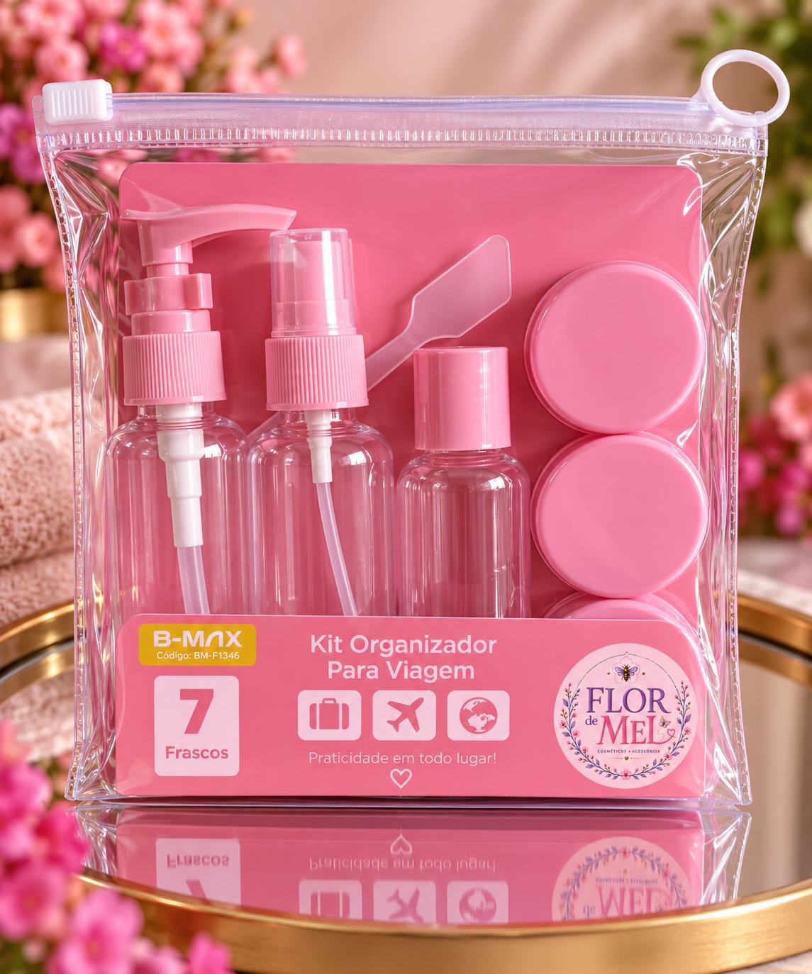 Kit Frasco para viagem