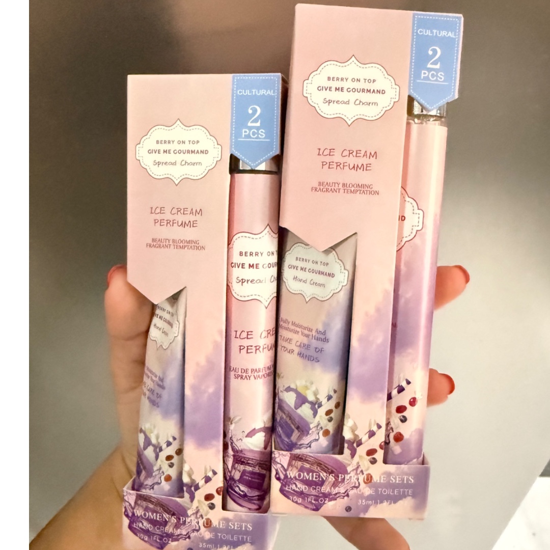 Kit Ice Cream - hidratante mais e perfume