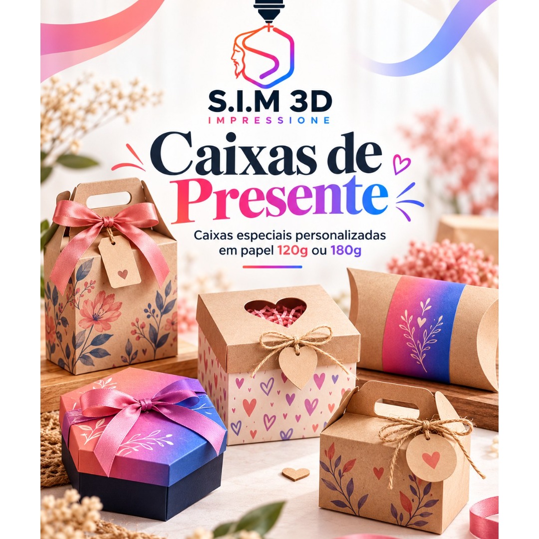 Caixas de Presente Personalizadas